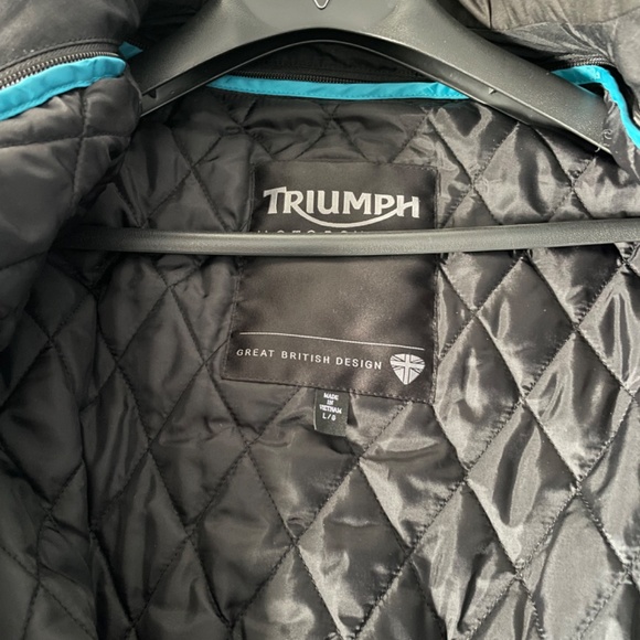 Triumph Mia motorcycle Jacket women’s large - Picture 3 of 8
